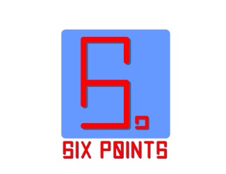 Projekt graficzny logo dla firmy online SIX POINTS